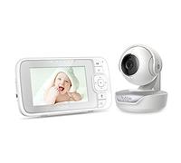 Hubble View Select 4.3" Baby Monitor with Camera, Remote Pan Tilt Zoom, 2-Way Talk, Night Vision, Room Temperature Monitoring, Baby Video Monitor Camera w/ Privacy Mode, 1000ft Range, No Wifi Baby Cam