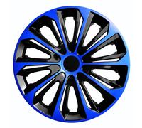 Hubcaps 15" Wheel Covers Set 4PCS ABS Blue Universal 15 in Weather Resistant Car