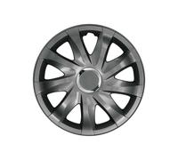 Hubcaps 4 Piece Set ABS Durable and Resistant NRM 16 Inch Steel Wheel Rims