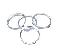 Hubcentric 4pieces/set Wheel Hub Centric Rings 56.1-67.1、72.6-66.1、67.1-66.1 66.1-60.1mm Aluminium Alloy Wheel Hub Rings Forged Spacer(72.6-66.1mm)