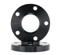 Hubcentric Forged 4PCS Wheel Spacers Black Staggered 15mm + 20mm & Bolts For BMW 3 Series E