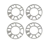 Hubcentric Forged Wheels Universal Car Tire Gasket, Adapter Plate, 1 Set = 4 Pieces For 4-5 Hole 6 Aluminum Alloy Flange Wheel Hub