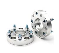 Hubcentric Wheel PCD 5x114.3 CB 60.1mm Wheel Spacer For 5 Lug For Toyota For Corolla For RAV4 For Highlander For Hybrid For Pickup 2W For Camry 15/20/25/30/40mm(35mm Silver)