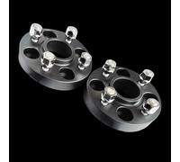 Hubcentric Wheel Spacer 2pcs 15MM PCD 4x100 CB 56.1 Car Vehicle Black Hubcentric Wheel Spacer M12X1.5 Compatible With Fit 2007-2020 For Civic 1980-2007