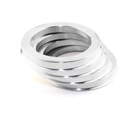 Hubcentric Wheel Spacers 2/4Pcs OD 74.1mm/2.94" ID 57.1mm/ 2.25" Wheel Hub Centric Rings center Bore For Wheel Bore Center Spacer Aluminum Silver Hubcentric Forged Spacer(Rear right)