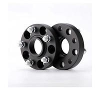 Hubcentric Wheel Spacers 2 Piece For Outlander Car PCD 5x114.3 CB 67.1 M12x1.5 Forged Aluminum Black Wheel Spacers Hub Adapter Wheel Rims Spacers(Black 20mm 2PC)
