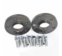 Hubcentric Wheel Spacers 2pcs 10MM/15MM/20mm 5x112 66.6 Wheel spacers For Mercedes For Benz |10pcs 14x1.5 ball type bolts Hubcentric Forged Spacer(20mm black-thin)