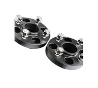 Hubcentric Wheel Spacers 2pcs 4x114.3|4X4.5" 56.6CB|M12 X 1.5 Thread|15/20/25mm Tire Widened Flange Forged Car Wheel Spacer Aluminum Alloy Hubcentric Forged(Black,20mm)