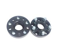 Hubcentric Wheel Spacers 2PCS A lot 5x127|5x5"|71.6mm/2.82inch|1/2-20|25|30mm|1|1.18" Aluminum Wheel Spacers for Jeep for Dodge JK Hubcentric Forged Spacer(Black 25mm)