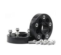 Hubcentric Wheel Spacers 2Pieces For X5 For X6 E70 E71 E72 F15 F16 F85 F86 Car Wheel Spacer Adapter 25 30 35mm PCD 5x120 CB 74.1mm M14xP1.25 Wheel Rims Spacers(2PCS 30mm Black)
