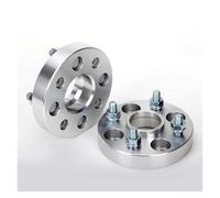 Hubcentric Wheel Spacers 2Pieces Universal Car Wheel Spacer Adapters PCD 4x114.3 15 20 25 30 35mm Hubcentric 60.1mm Nut 12 * 1.5 Rims Spacers Wheel Rims Spacers(2PCS 30mm Silver)