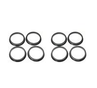 Hubcentric Wheel Spacers 4 Or 8 Pcs Universal Car Hub Centric Rings Wheel Bore Center Collar 66.6-57.1mm Tire Accessories Wheel Rims Spacers(8pcs)
