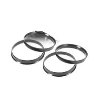 Hubcentric Wheel Spacers 4pcs 64.1mm-66.6mm 65.1mm -72.56mm 72.56mm-74.1mm Universal Car Hub Centric Rings Wheel Bore Center Spacer ABS Plastic(73.1-70.6mm)