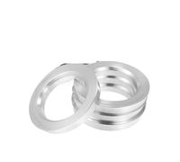 Hubcentric Wheel Spacers 4pcs Universal 73.1-51.1-52.1-56.6-58.1-59.1-63.5-66.9-68.1-69.6mm Car Hub Centric Ring Wheel Bore Center Spacer Aluminum Wheel Rims Spacers(73.1-58.6mm)