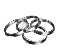 Hubcentric Wheel Spacers 4pieces/lots Hub Centric Rings Aluminium Wheel hub rings 65.1-60.1 64.1-57.1 70.1-63.4 67.1-65.1 70.1-64.1 72.6-60.1 60.1-57.1mm Hubcentric Forged Spacer(70.1-64.1mm)