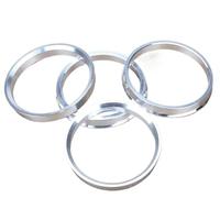 Hubcentric Wheel Spacers 4Pieces/set Aluminum Hub Rings Hub Centric Rings Wheel Bore 57.1-66.5、66.6-72.56、72.56-74.1、66.6-74.1、58.1-63.4、58.1-65.1mm Hubcentric Forged Spacer(66.6-74.1mm)