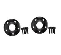 Hubcentric Wheel Spacers Compatible With For Q7 2 Pcs 5x112 66.6 M14 X 1.5 15/20/25/30/35mm Hub Centric Black Forged Wheel Spacer(20mm)