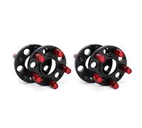 Hubcentric Wheel Spacers For BMW F Series F30 F32 F33 F80 F10 For M3 4PCS Forged 15 Mm 5x120mm 72.56mm CB Lug Nuts M14*1.25 Bolt Aluminum Alloy Wheel Spacers(Red)