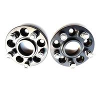 Hubcentric Wheel Spacers For Buick For Encore For Excelle GT For Verano GS 2pcs 5x105 Hub-Centric Wheel Spacers 56.6mm CB 15/20mm Thickness M12x1.5(20mm Black)