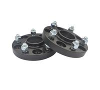 Hubcentric Wheel Spacers For Land For Rover For Freelander 1999-2006 Aluminum Alloy 2PCS 5 * 114.3|5x4.5"|64.1mm|12 * 1.5|15|20|25mm Wheel Adapter Spacer Lug Wheels/Rim(Black,15mm)