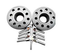 Hubcentric Wheel Spacers For VW For Golf For Bora For Polo For Jetta With 10pcs Lug Bolts 10mm PCD 5x100 &5x112 CB 57.1 Car Wheel Spacer Adapter Hubcentric Forged