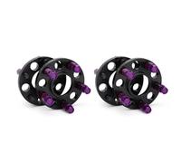 Hubcentric Wheel Spacers M14*1.25 Lug Bolt For BMW F Series F30 F32 F33 F80 F10 Forged Aluminum 4PCS 20 Mm 5x120mm 72.56mm CB Aluminum Alloy Wheel Spacers(Purple)