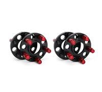 Hubcentric Wheel Spacers M14*1.25 Lug Bolt For BMW F Series F30 F32 F33 F80 F10 Forged Aluminum 4PCS 20 Mm 5x120mm 72.56mm CB Aluminum Alloy Wheel Spacers(Red)