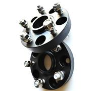 Hubcentric Wheel Spacers Wheel Spacers Adapters 25|30mm PCD 5x112 CB 66.6 mm Wheel Spacer Flange for Mercedes for Benz C55 for AMG C-CLASS C230 C280 Hubcentric Forged Spacer(25mm Black)