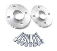 Hubcentric Wheels Spacer 2pcs 15mm 0.59inches Centric Bore 58.1 4X98 Wheel spacers with 10pcs 12 * 1.25 cone type bolts for Fiat for Alfa for Romeo