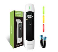 HuBDIC Hubibaby No-Touch Forehead Thermometer, Digital Infrared Thermometer for Adults and Kids, Touchless Baby Thermometer with Age Range Mode, Large LED Display and 35 Memory Function, FC-IR207