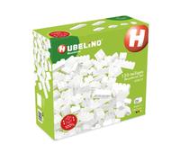 Hubelino #420619 120-Piece Building Blocks Set, White Building Blocks, Compatible with Large Building Blocks from Other Manufacturers, Made in Germany from 1.5 Years
