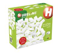 Hubelino #420602 60-teiliges Bausteine Set, weiße Bausteine, kompatibel mit groß