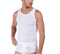 HUBER Men's De Luxe Undershirt, White (White 0500), L