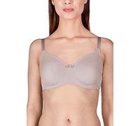 Huber Women's Body Essentials Damen Minimizer Bh Bra, Silver (Light Taupe 0636), 36D (Size: 80 D)