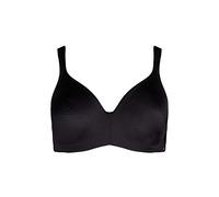 Huber Women's Bra Selection Bügel Bh Non-Padded Wired, Black (Schwarz 7664), 38C (Size: 85C)