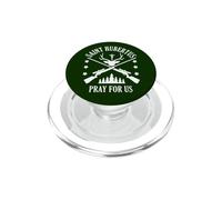 Hubert Hubertus Patron Saint of Hunters Hunting Rifles Gear PopSockets PopGrip for MagSafe