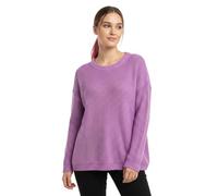 HUBIBUBI Womens Oversized Chunky Jumper - Ladies Baggy Knitted Sweater, Thick Winter Pullover Top, Casual Warm Long Sleeve Knitwear Sizes S-3XL UK 8-26 Lilac