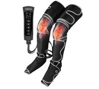 HubiCare Leg Massager, Air Compression for Circulation, Pain Relief, and Muscle Relaxation, 6 Modes, Suitable for Foot, Leg, Calf, Thigh Massage, Relax Fast Recover