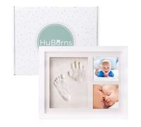 HuBorns - Baby Hand and Footprint Kit - New Born Gifts & Keepsakes - Non-Cracking Clay Baby Footprint Kit & Handprint Kit - New Baby Essentials & Baby Accessories - New Mum Gifts