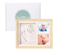 HuBorns - Baby Hand and Footprint Kit - New Born Gifts & Keepsakes - Non-Cracking Clay Baby Footprint Kit & Handprint Kit - New Baby Essentials & Baby Accessories - New Mum Gifts