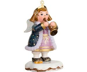 Hubrig Volkskunst GmbH Winter Children Sky Child with Clarinet - 6.5 cm