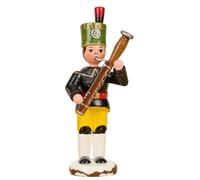 Hubrig Volkskunst GmbH Winterkinder Bergmann Bassoon - 9 cm