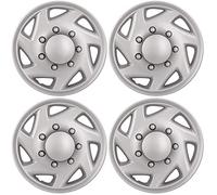 HubStar Hubcap Replacement for Ford Van 1998-2023, Premium Quality Sturdy 16-inch Wheel Cover (4 Piece Set)