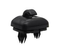 HUBXHEIY 1pcs/2pcs Auto Sun Visor Clip Hook Bracket Hanger replacement for A1 A3 A4 A5 Q3 Q5(8E0 857 562) A7 B6 B7 B8 S4 S5(Black 1pcs)