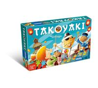 HUCH!, Takoyaki, Skill Game from 6, Frying Fun for the Whole Family, Speed and Skill Combined, Perfect for Game Evenings, for 2-4 Players from 6 Years