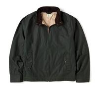 Huckberry Flint and Tinder Waxed Harrington Jacket, Olive, L