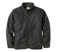 Huckberry Flint and Tinder York Quilted Waxed Jacket, Mens Coat, Dark Olive, Medium