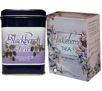 Huckleberry and Blackberry Flavor Ceylon Black Tea 40 Count Wild Berry Tea Bags