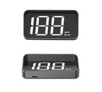 HUD Display Car Windshield - GPS Smart Screen, Digital Speedometer, ABS PC Build, Compact Dashboard Projector, Vehicle Navigation Display, Line Of Sight Driving Assistant | Safety Driving Enhancer For