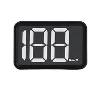 HUD Display, GPS Digital Speedometer for Car Truck, for mph Km/H Big Font Head-Up for x1 White for Auto(KM/H)